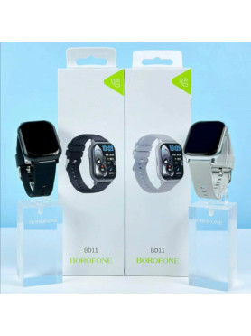 Borofone BD11 Smartwatch με Παλμογράφο (Μαύρο)