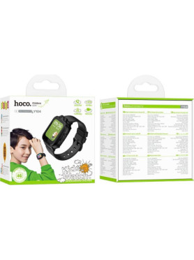 Hoco Y104 Smartwatch (Μαύρο)