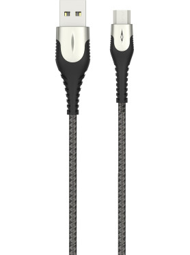 Xipin XIPIN LX52 Braided USB 2.0 to micro USB Cable Ασημί 1.2m (DRI0250LX52)