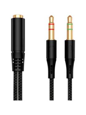 Leewello Καλώδιο 2x 3.5mm...