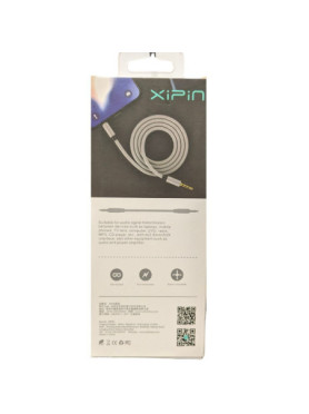 Xipin Καλώδιο 3.5mm male - 3.5mm male Μαύρο 3m