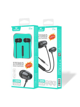Leewello EJ-031 In-ear Handsfree με Βύσμα USB-C Μαύρο