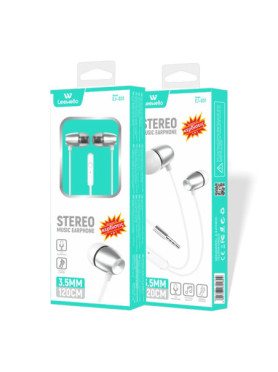 Leewello EJ-031 In-ear Handsfree με Βύσμα USB-C Λευκό