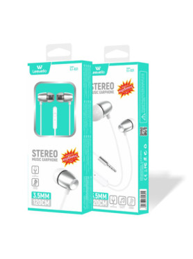 Leewello EJ-031 In-ear Handsfree με Βύσμα USB-C Λευκό