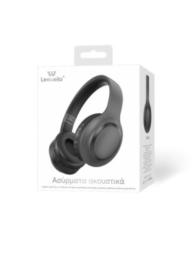 Leewello LW-88 Ασύρματα / Ενσύρματα Over Ear Ακουστικά με 6 ώρες Λειτουργίας Μαύρα