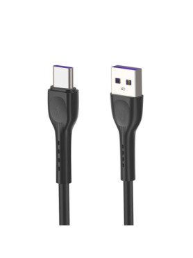 Leewello Φορτιστής με Θύρα USB-A και Καλώδιο USB-C 20W Μαύρος (Lw-152)