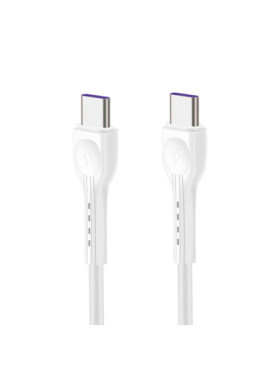 Leewello Φορτιστής με Θύρα USB-A και Θύρα USB-C και Καλώδιο USB-C 20W Λευκός (Lw-153)