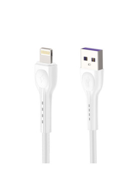 Leewello Φορτιστής με Θύρα USB-A και Θύρα USB-C και Καλώδιο USB-A - Lightning 20W Λευκός (Lw-153)