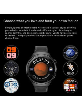 S20 MAX 46mm Smartwatch (Καφέ)