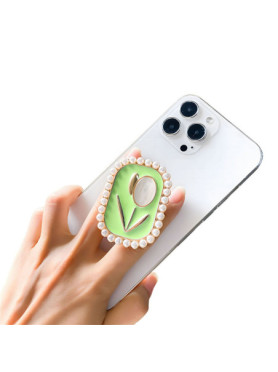 Leewello Pop Socket Κινητού Light Green