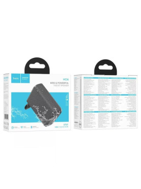Hoco HC34 Ηχείο Bluetooth 5W με Ραδιόφωνο Γκρι
