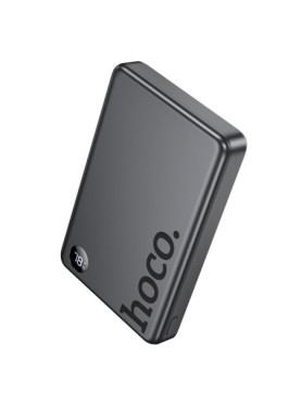 Hoco Q34 MagSafe Power Bank 10000mAh 20W με Θύρα USB-C Power Delivery Metal Grey