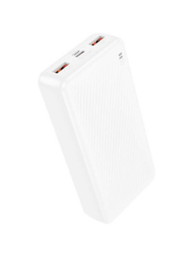 Borofone BJ56 Graceful Power Bank 10000mAh 22.5W με 2 Θύρες USB-A Μαύρο