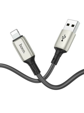 Hoco X66 Howdy USB to Lightning Cable Γκρι 1m