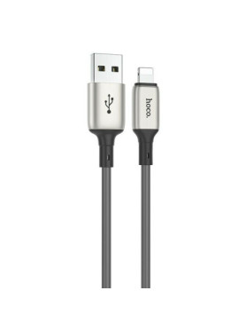 Hoco X66 Howdy USB to Lightning Cable Γκρι 1m