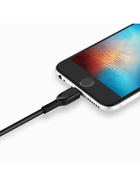 Hoco X20 USB-A to Lightning Cable Μαύρο 2m (HOC-X20I-BK2)
