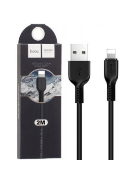 Hoco X20 USB-A to Lightning Cable Μαύρο 2m (HOC-X20I-BK2)