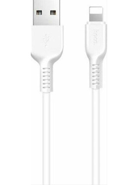 Hoco X20i USB-A to Lightning Cable Λευκό 3m (HOC-X20I-W3)