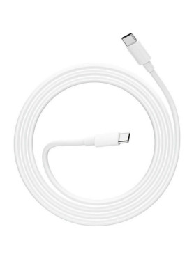 Hoco X51 USB 2.0 Cable USB-C male - USB-C 100W Λευκό 2m (HC-X51WH)