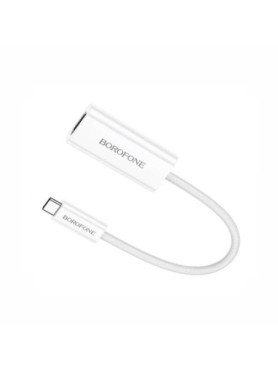 Borofone Μετατροπέας USB-C / HDMI female σε HDMI female Λευκό 1τμχ
