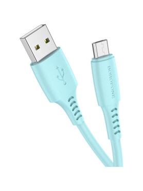 Borofone BX40 30τμχ Regular USB 2.0 to micro USB Cable Πολύχρωμο 1m