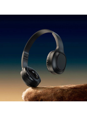 Hoco Charm W46 Ασύρματα Bluetooth Over Ear Ακουστικά με 20 ώρες Λειτουργίας Light Blue Gray HC-W46BL