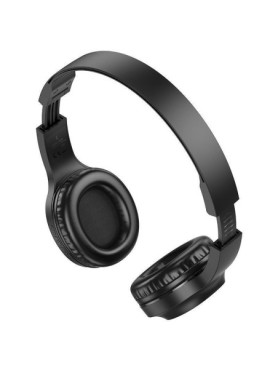 Hoco Charm W46 Ασύρματα Bluetooth Over Ear Ακουστικά με 20 ώρες Λειτουργίας Milky White