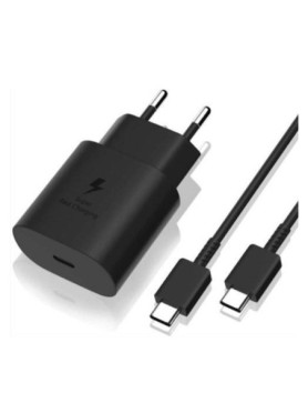 Leewello Φορτιστής με Θύρα USB-C και Καλώδιο USB-C - USB-C 20W Power Delivery Μαύρος (LW-329)