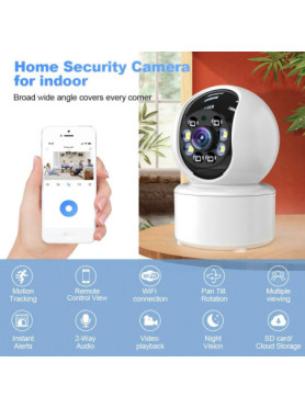 Leewello LW-342 IP Κάμερα Παρακολούθησης Wi-Fi Full HD+ 3MP με Αμφίδρομη Επικοινωνία και Φακό 3.6mm