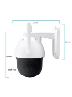 Leewello LW-344 IP Κάμερα Παρακολούθησης Wi-Fi Full HD+ 5MP Αδιάβροχη με Αμφίδρομη Επικοινωνία και Φακό 4mm
