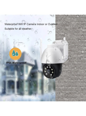 Leewello LW-344 IP Κάμερα Παρακολούθησης Wi-Fi Full HD+ 5MP Αδιάβροχη με Αμφίδρομη Επικοινωνία και Φακό 4mm