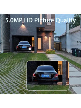 Leewello LW-344 IP Κάμερα Παρακολούθησης Wi-Fi Full HD+ 5MP Αδιάβροχη με Αμφίδρομη Επικοινωνία και Φακό 4mm
