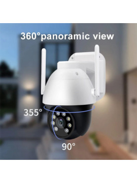 Leewello LW-344 IP Κάμερα Παρακολούθησης Wi-Fi Full HD+ 5MP Αδιάβροχη με Αμφίδρομη Επικοινωνία και Φακό 4mm