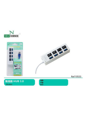 Type-c USB 3.0 Hub 3 Θυρών με σύνδεση USB-C