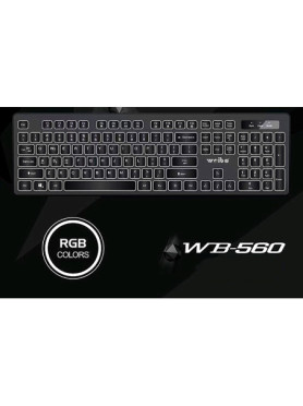 Weibo WB-560 Πληκτρολόγιο Αγγλικό US