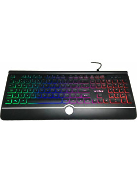 Weibo 655808 Gaming Πληκτρολόγιο με Φωτιζόμενα πλήκτρα (Αγγλικό US)