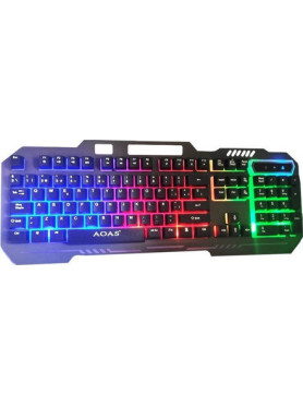 M-888 Gaming Πληκτρολόγιο με RGB φωτισμό (Αγγλικό US)