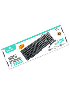 Leewello YPX-034 Σετ Πληκτρολόγιο &amp; Ποντίκι Ελληνικό