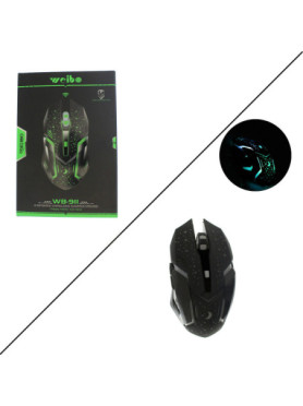 Weibo WB-911 Ασύρματο Gaming Ποντίκι 3200 DPI Μαύρο