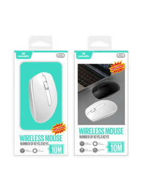 Leewello YPX-041 Ασύρματο Bluetooth Ποντίκι Λευκό