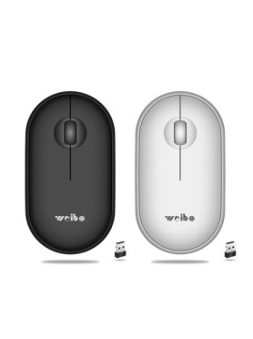 Weibo RF-2822B Ασύρματο Ποντίκι Μαύρο