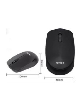 Weibo RF-6300 Ασύρματο Bluetooth Ποντίκι Μαύρο