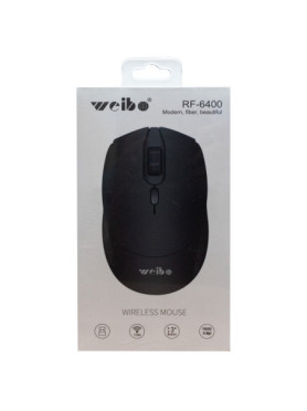 Weibo RF-6400 Ασύρματο Bluetooth Ποντίκι Μαύρο