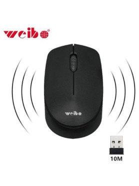 Weibo RF-6500 Ασύρματο Bluetooth Ποντίκι Μαύρο