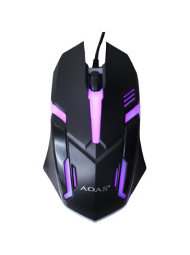 Aoas Aoas v02 Gaming Ποντίκι Μαύρο