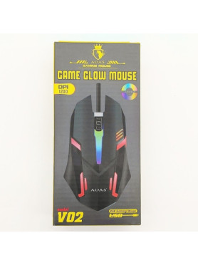 Aoas Aoas v02 Gaming Ποντίκι Μαύρο