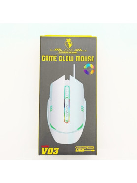 Aoas Aoas V03 RGB Gaming Ποντίκι 3200 DPI Λευκό