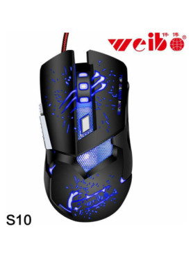 Weibo S10 Gaming Ποντίκι 3200 DPI Μαύρο