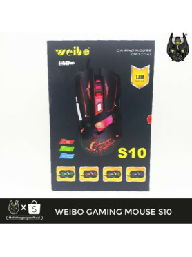 Weibo S10 Gaming Ποντίκι 3200 DPI Μαύρο