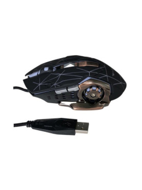 Weibo S200 RGB Gaming Ποντίκι 3200 DPI Μαύρο